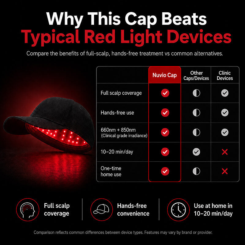Red Light Therapy Cap