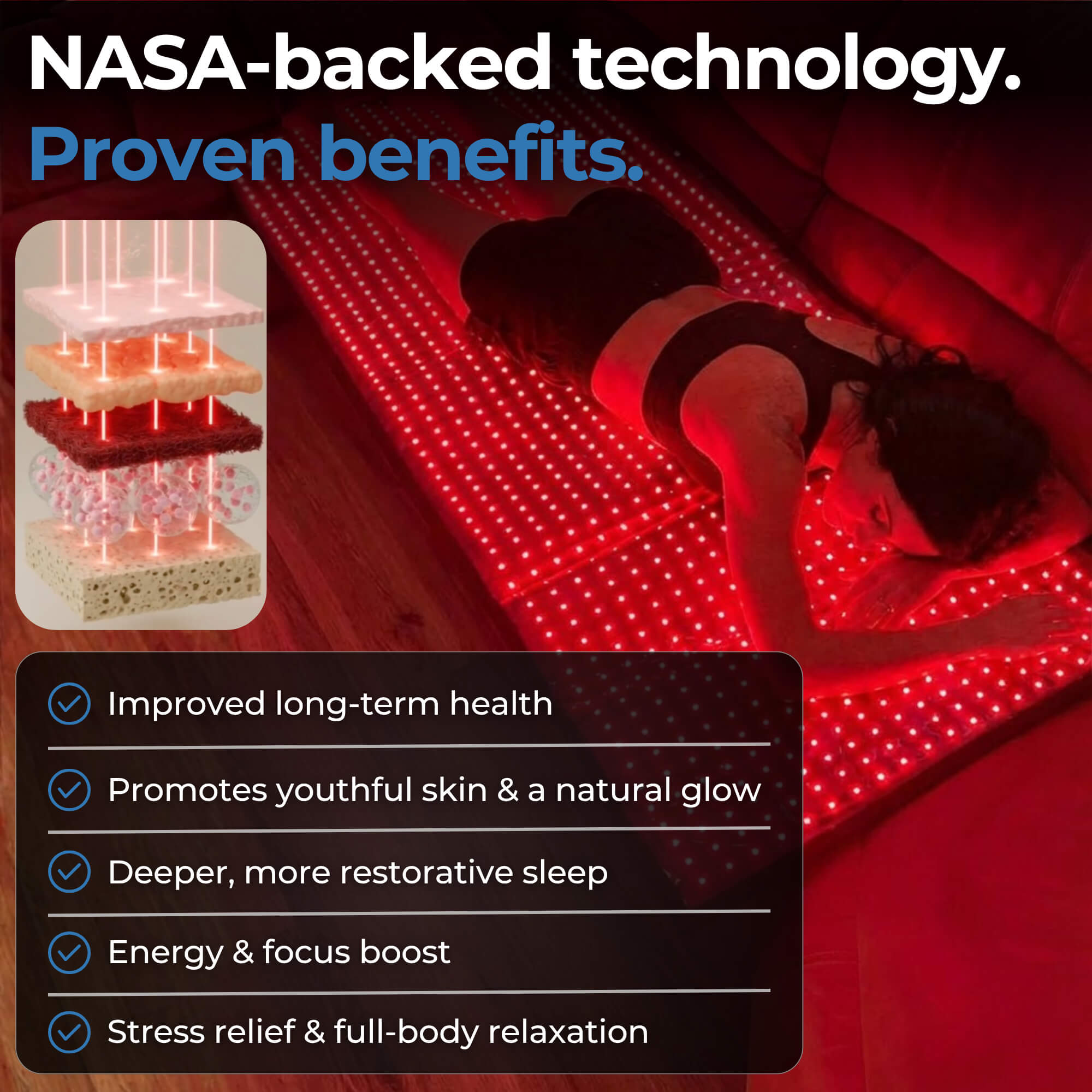 Red Light Therapy Mat – Nuvio