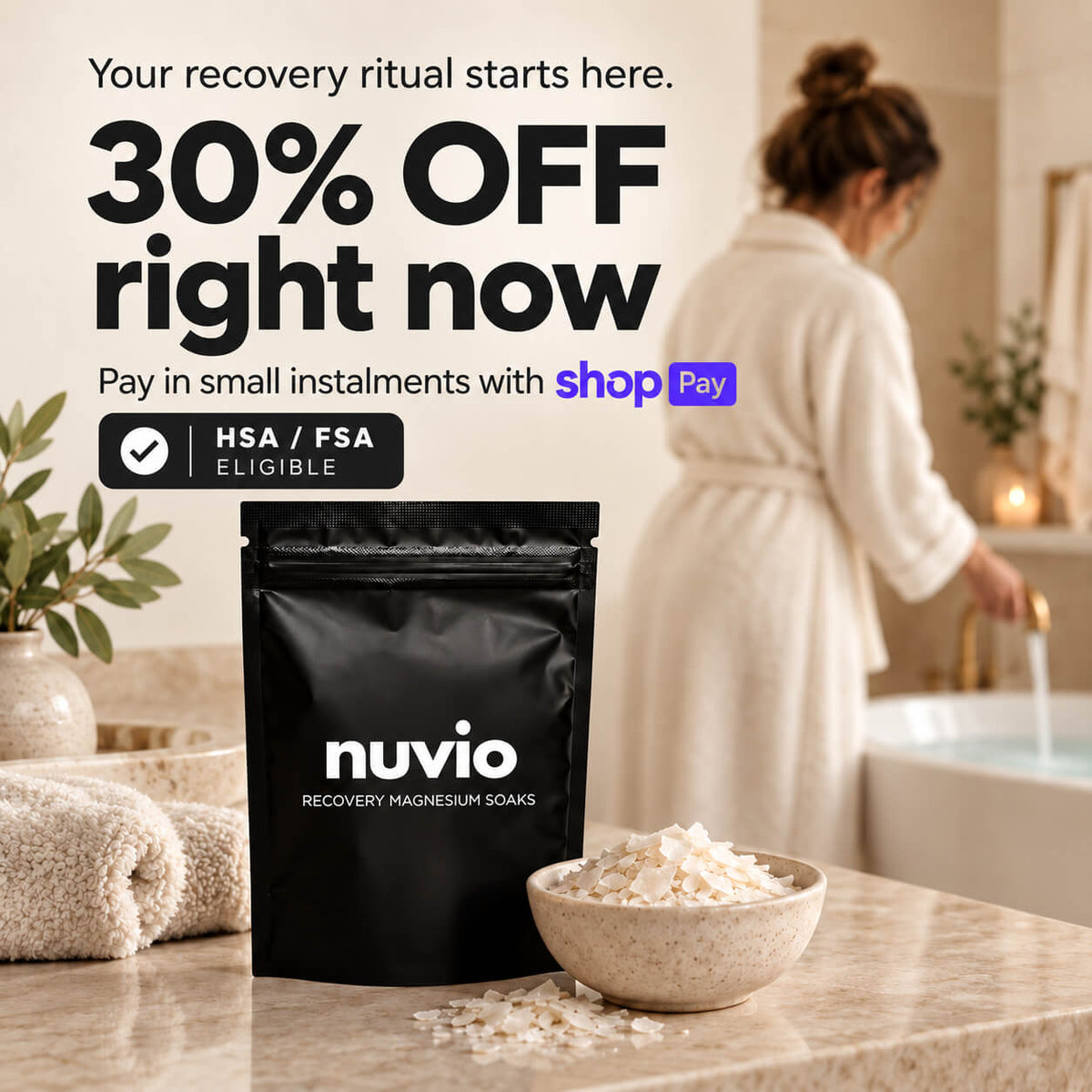 Recovery Magnesium Bath Soaks