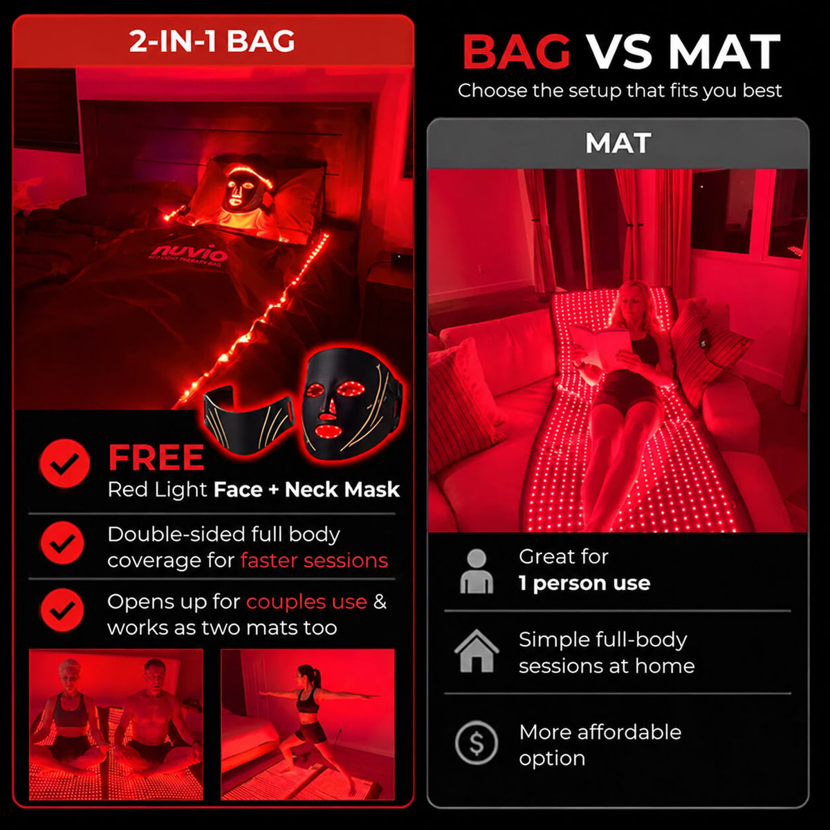 Red Light Therapy Bag