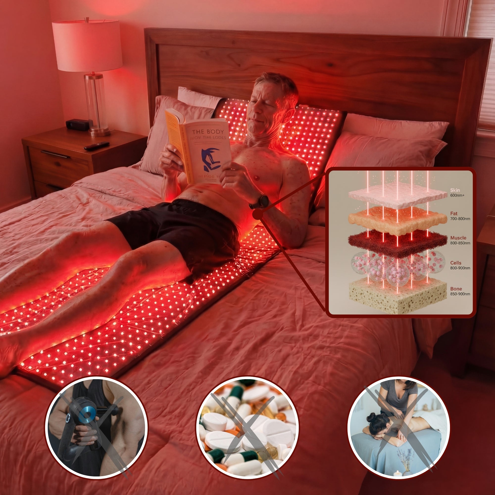 Red Light Therapy Mat – Nuvio