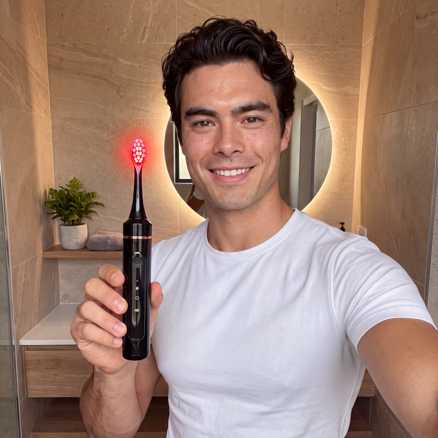 Red Light Therapy Toothbrush