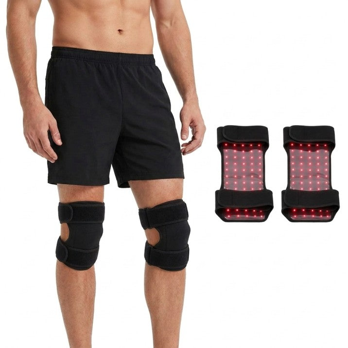 Red Light Therapy Knee Straps (2-pack)