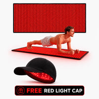 Red Light Therapy Mat + FREE Cap