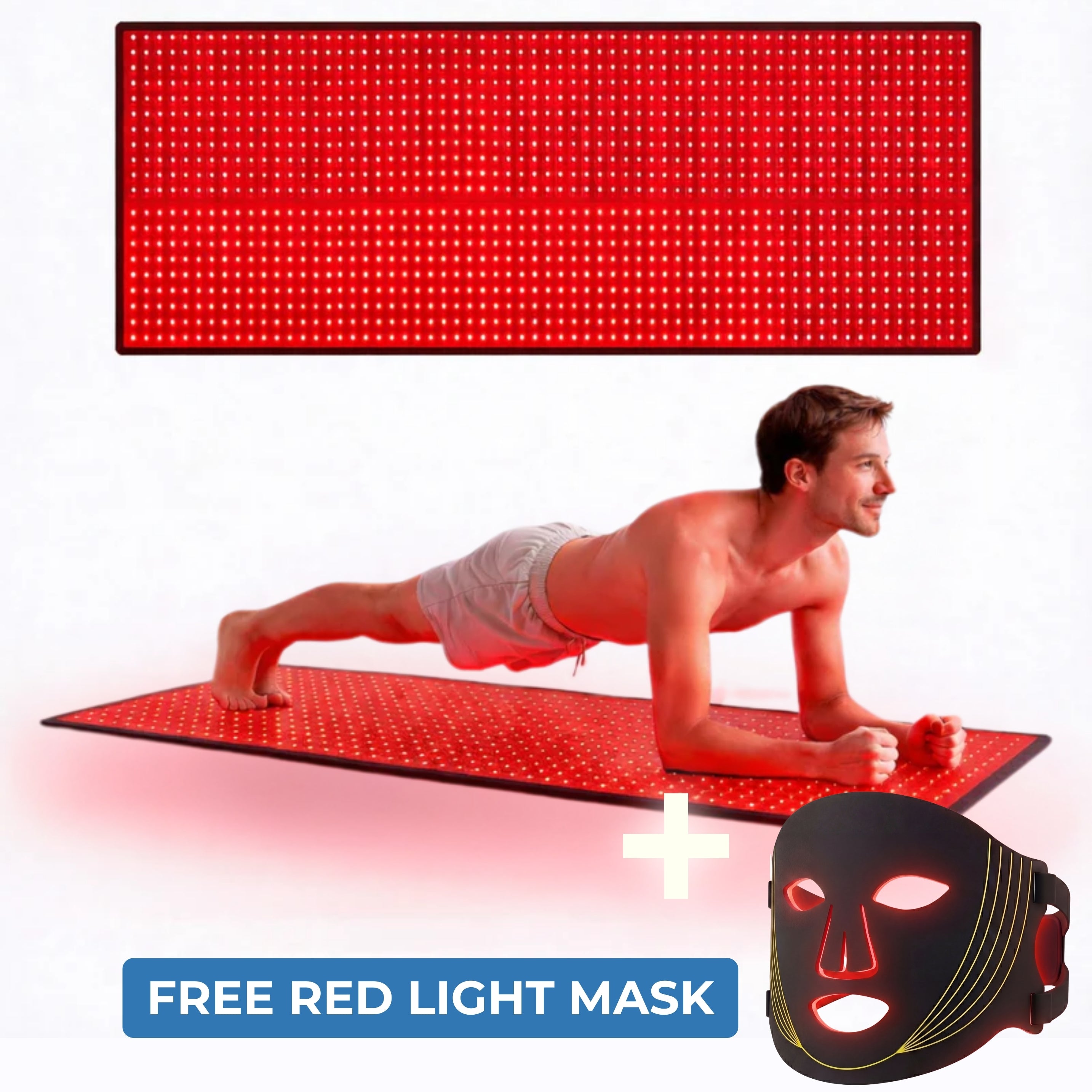 Red Light Therapy Mat + FREE Mask – Nuvio