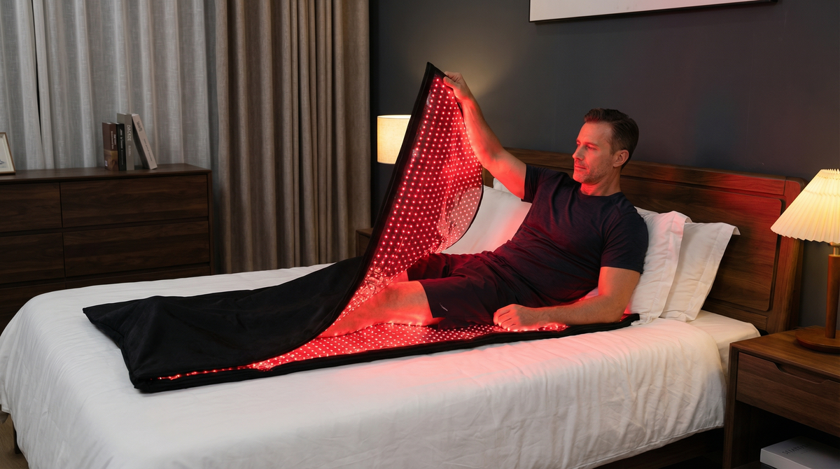 Treat both sides of your body at once for 2x faster sessions